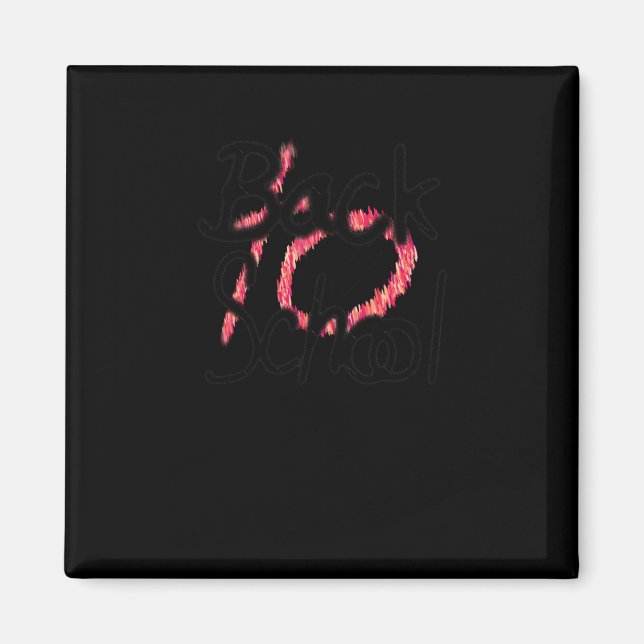 BACK TO SCHOOL 9 MAGNET (Framsidan)
