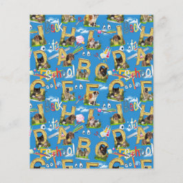 Back to school ABC-upprepningsdesign Fodral för iP Flygblad