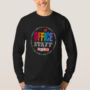 Back to school Admin-utvärderingsvecka Office-pers T Shirt