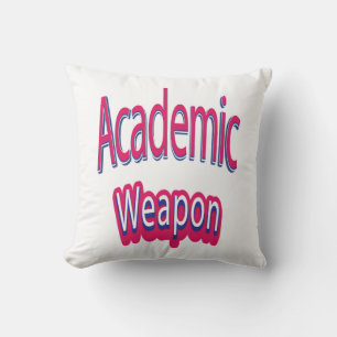Back to school, akademiskt vapen, inspirationsoffe kudde