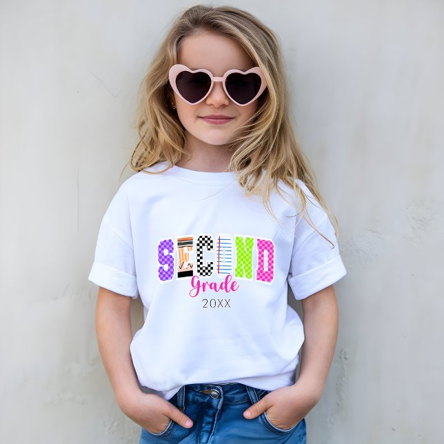 Back to school andra Klass Varsity T-Shirt (Skapare uppladdad)