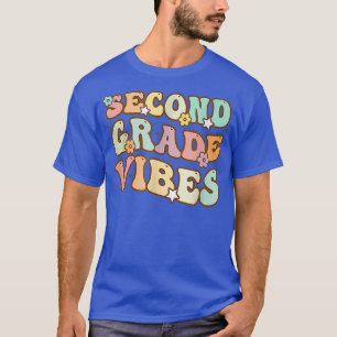Back to school andra Klass Vibes Retro Teacher Wo T Shirt
