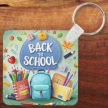 Back to school - Anpassningsbar-tillverkade nyckel