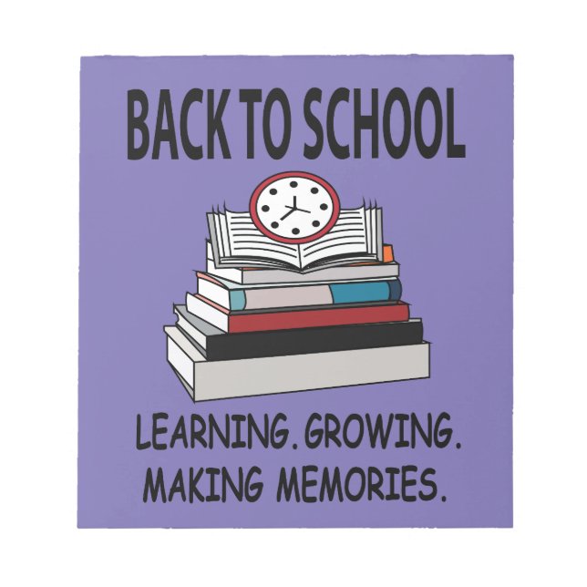 Back to school anteckningsblock (Framsida)