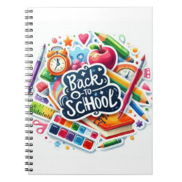 Back to school anteckningsbok