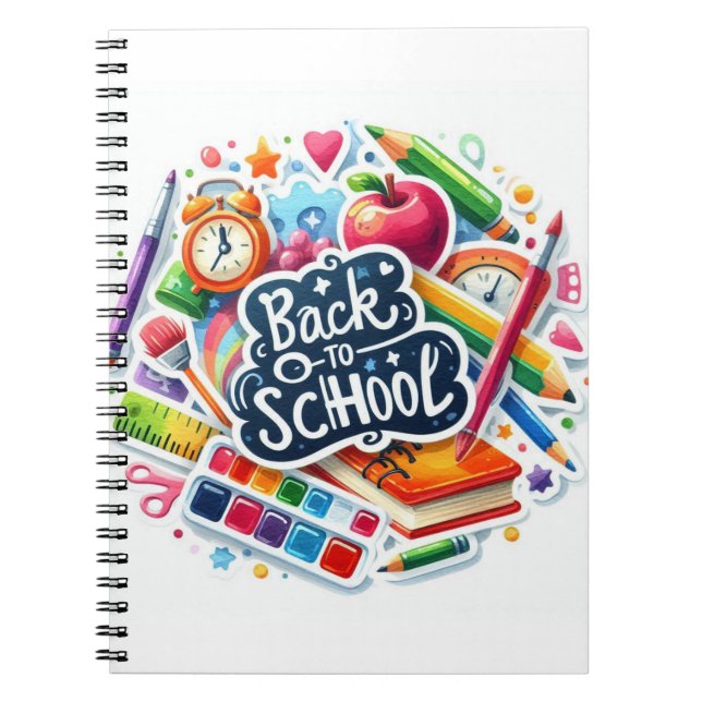Back to school anteckningsbok (Framsidan)