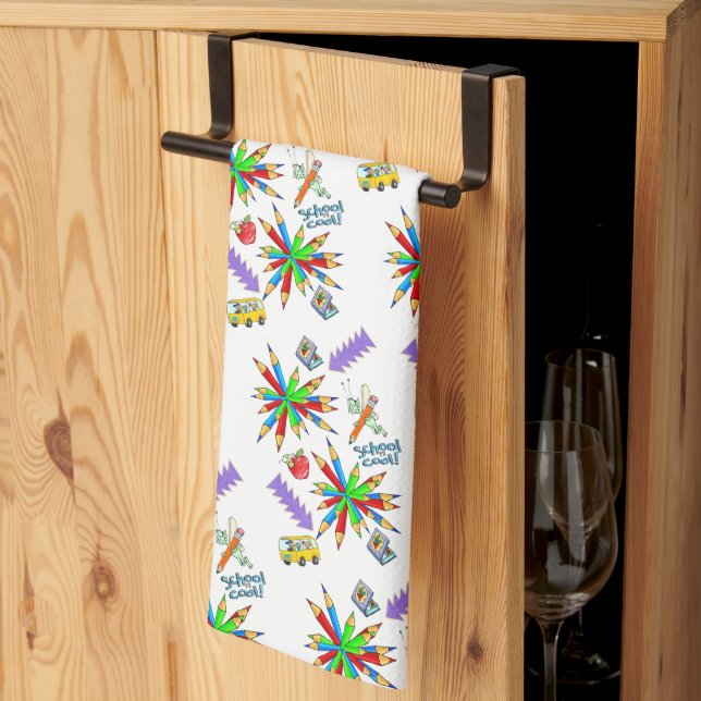 Back to school är Coola Kitchen Hand Towel Kökshandduk (Thirds Fold)
