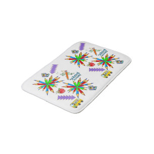 Back to school är Coola Shower Mat-badrum Badrumsmatta