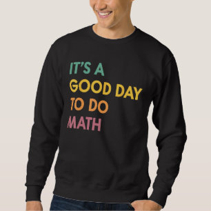 Back to school är en Bra dag för att göra matlärar Lång Ärmad Tröja