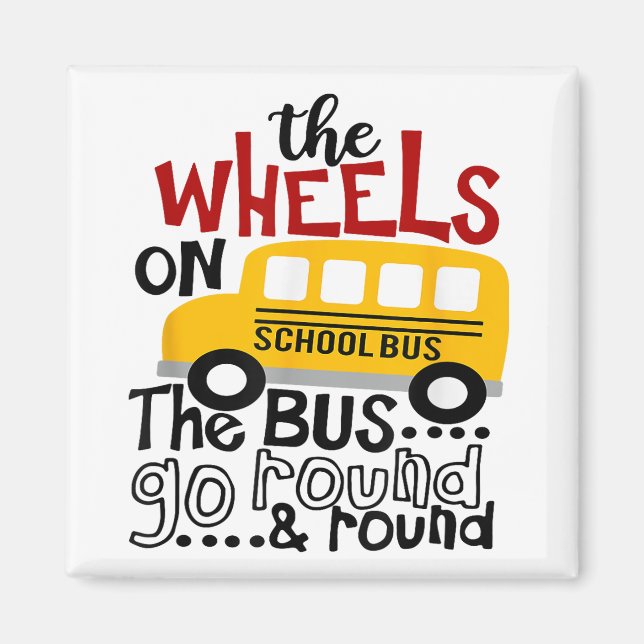 Back to school är en stor del av HJULEN vid BUSS S Magnet (Framsidan)
