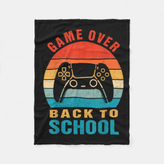 Back to school är på Student Con över läraren Fleecefilt