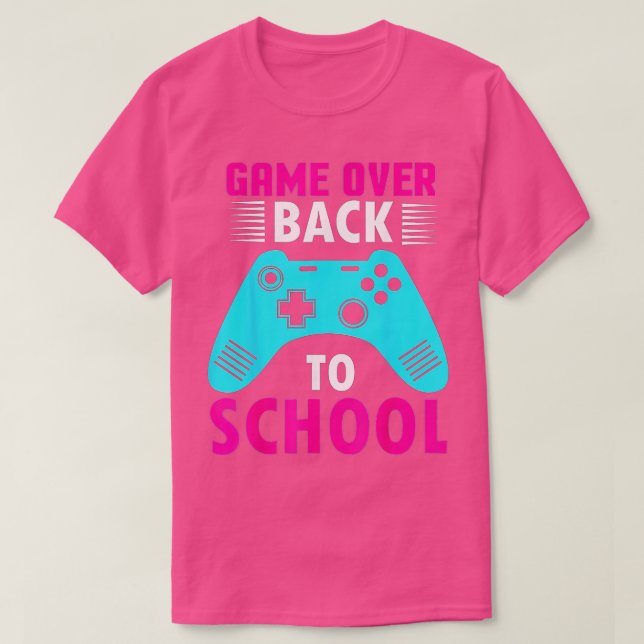 Back to school är på Student Con över läraren T Shirt (Design framsida)