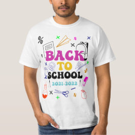Back to school | Bästa gåva för 1:a skoldagen T Shirt