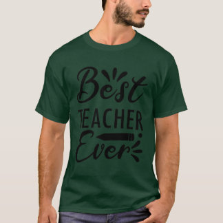 Back to school-Bästa lärare någonsin T Shirt