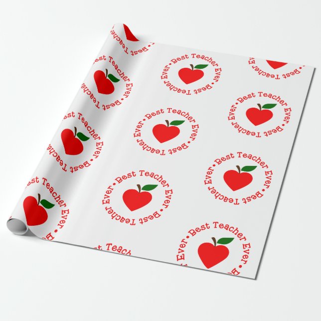back to school bästa lärare presentpapper (Utrullad)