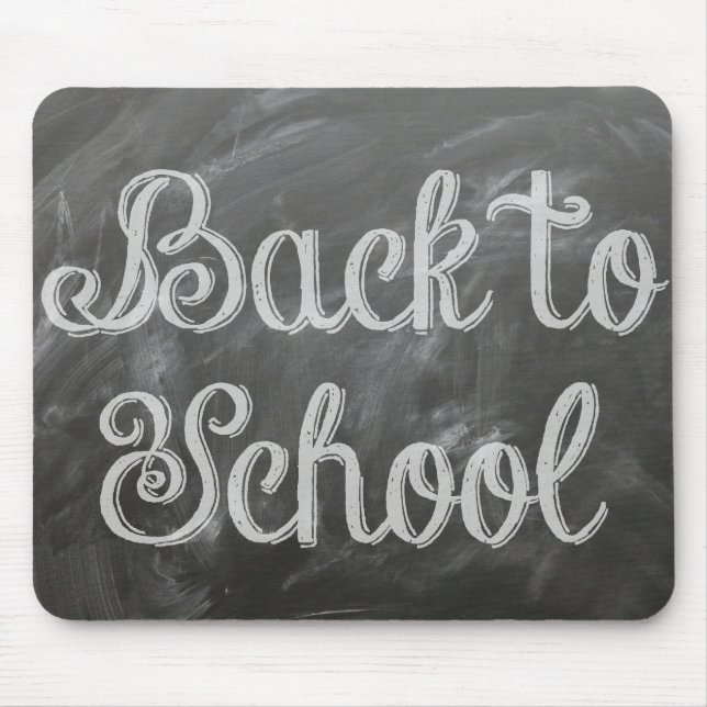 Back to school Blackboard Chalkboard-citat Musmatta (Framsidan)