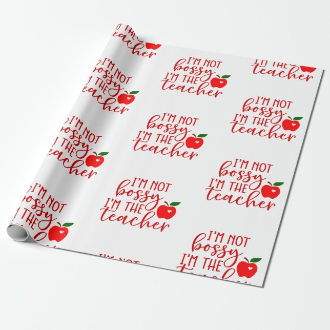 back to school bossy teacher presentpapper (Utrullad)