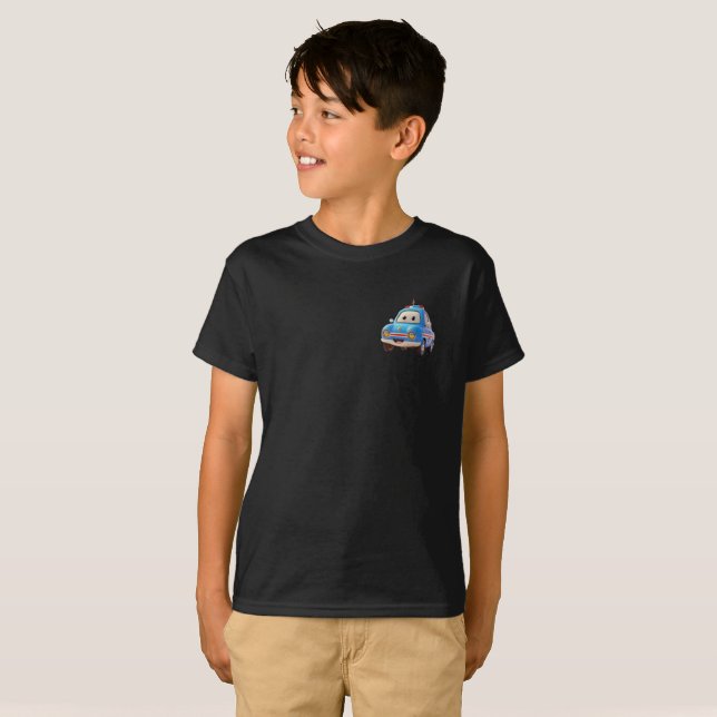 Back to school Boys' T-Shirt Cute Kids School Tee (Hel framsida)