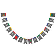 Back to school Bunting Flaggor