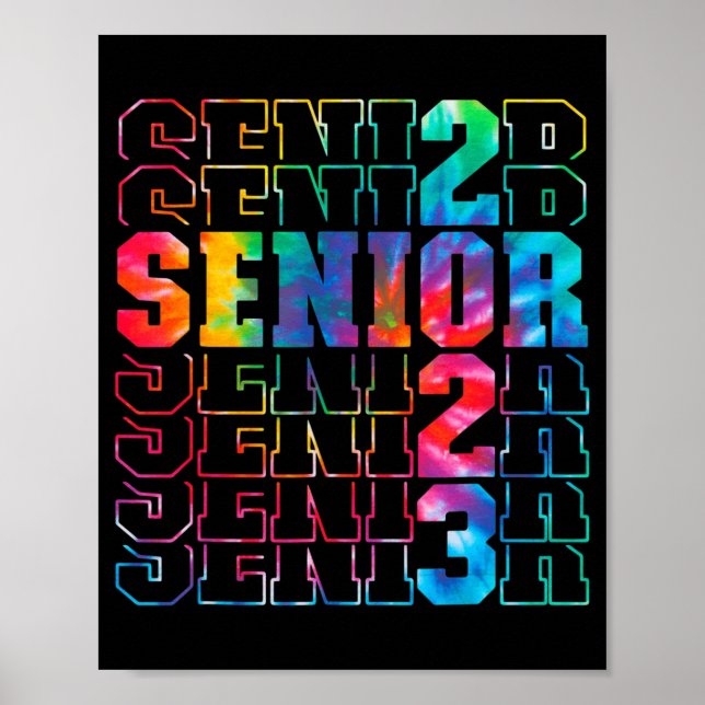 Back to school-chefer 2023 Studenten eller första  Poster (Framsidan)