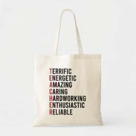 Back to school: Chic och modern lärare Tygkasse