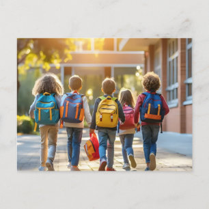 BACK TO SCHOOL CHILDREN HELG VYKORT