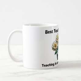 Back to school Coffee Mugg Best Teacher någonsin