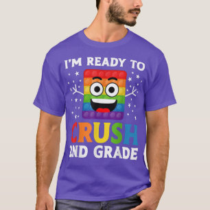 Back to school Cute 2nd Klass klass Pop it Girls B T Shirt