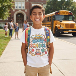 Back to school. Cute. Colourful.  T Shirt