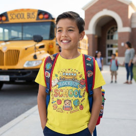 Back to school. Cute. Colourful.  T Shirt