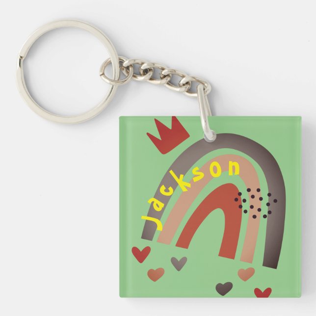 Back to school Cute Kids Boho Cloud & Rainbows (Framsidan)