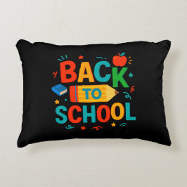 Back to School" Decorative Prydnadskudde