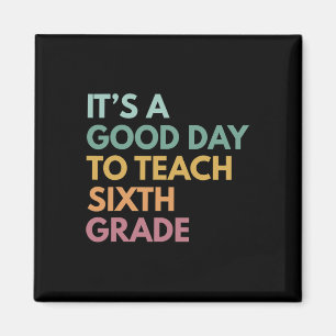 Back to school Det är en Bra dag att lära sig sjät Magnet