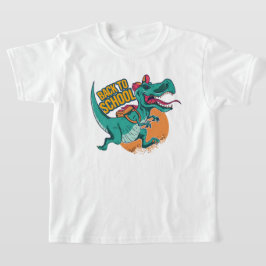 Back to school Dinosaur Children T Shirt