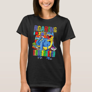 Back to school Dinosaur Roaring till Kindergarte T Shirt