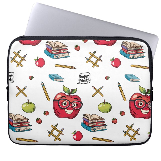 Back to school Electronics Bag Laptop Fodral (Framsidan)