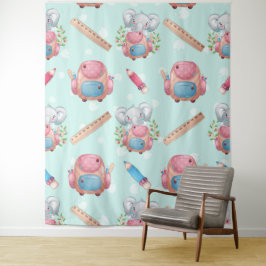 Back to school Elephant Mönster