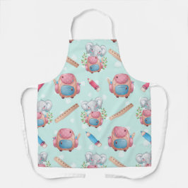 Back to school Elephant Mönster