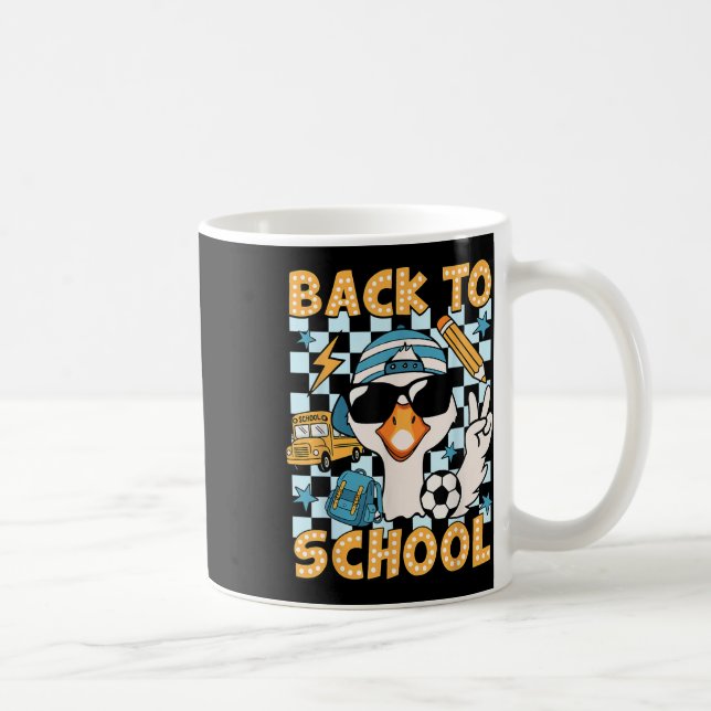 Back to school-Fåniget går över till Scho-dagen Kaffemugg (Höger)