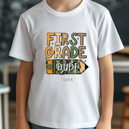 Back to school First Klass Boy Camo Boy T-Shirt