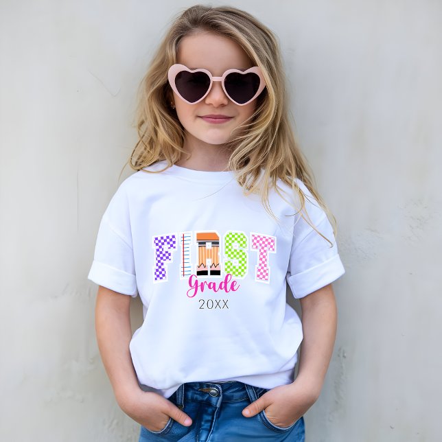 Back to school First Klass Varsity T-Shirt (Skapare uppladdad)