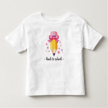 Back to school flicka Shirt, Kindergarten,Pre-K