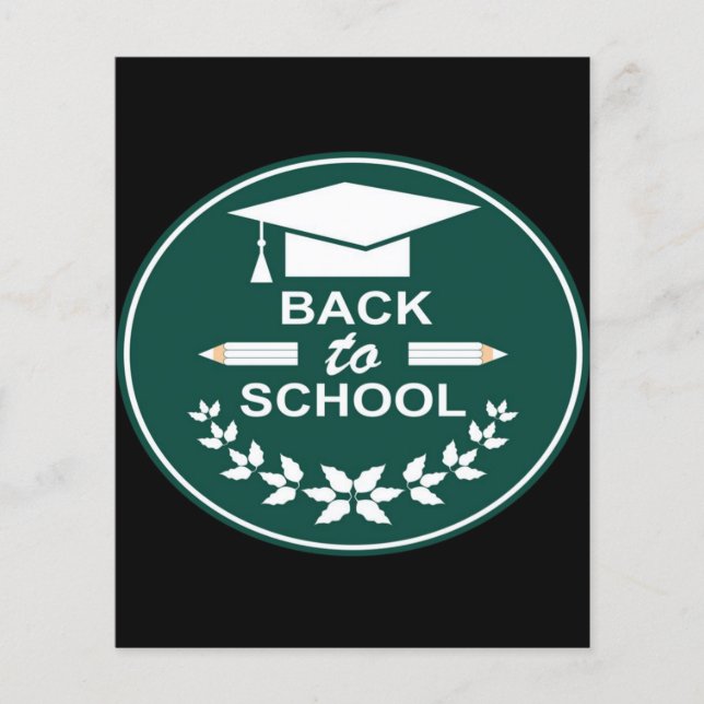Back to school flygblad (Framsidan)