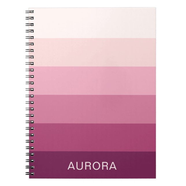 Back to school för övertoning av färg - anpassat n anteckningsbok (Framsidan)