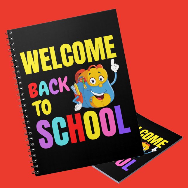 Back to school, första skoldagen, skolflickor anteckningsbok (Skapare uppladdad)