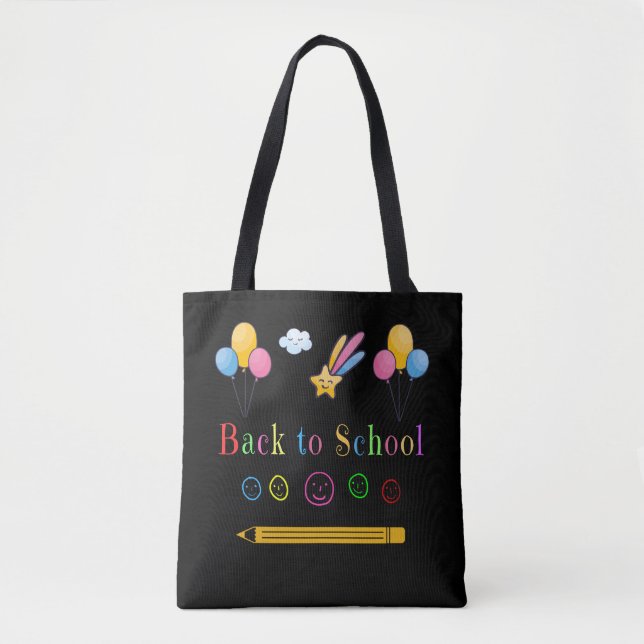 Back to school första skollärardagen tygkasse (Framsida)