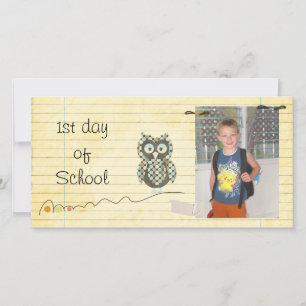 Back to school-fotokort