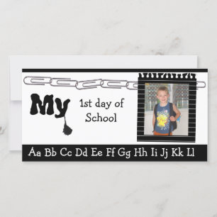 Back to school-fotokort