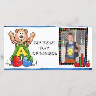 Back to school-fotokort meddelande