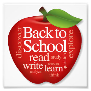 Back to school fototryck
